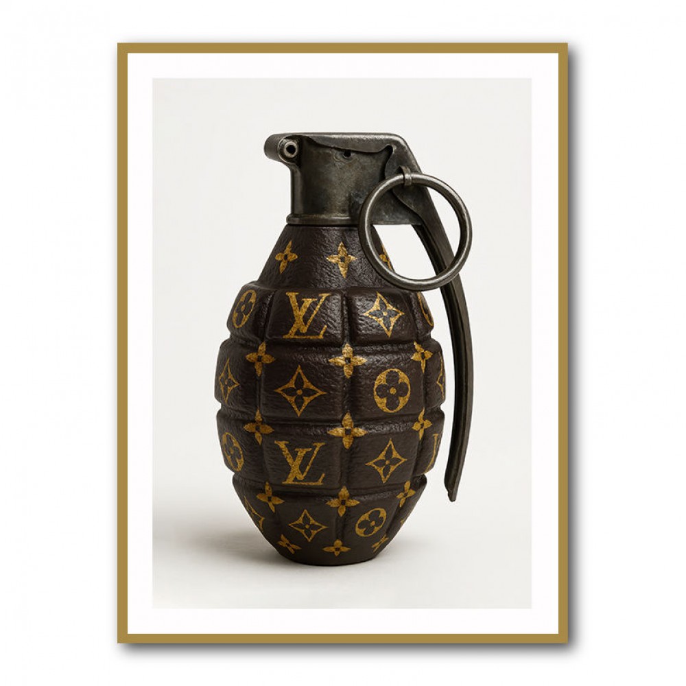 Louis Vuitton Fashion Inspired Grenade 2 Wall Art